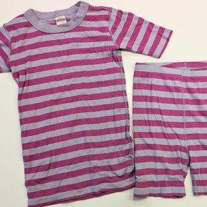 Hanna Andersson kid pajama set, 100% organic cotton, Size 12. Short sleeve